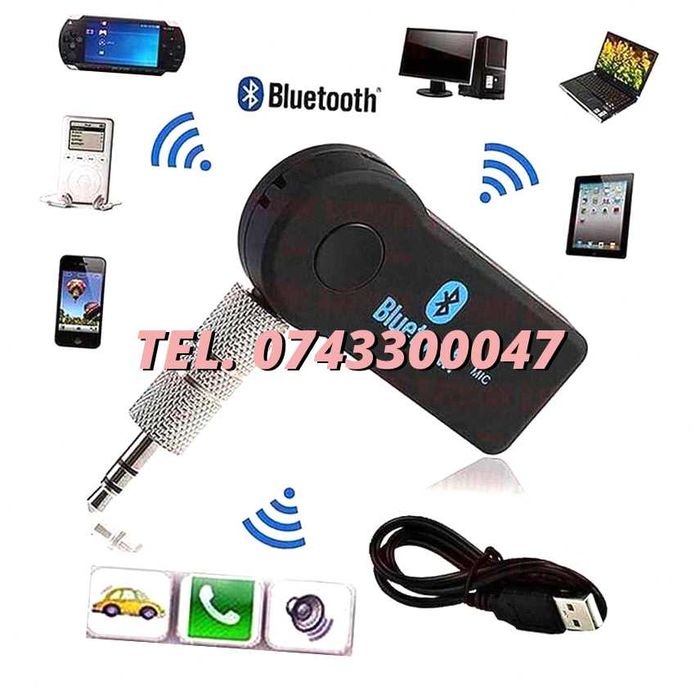 Adaptor Conectare Pe Conectare Bluetooth Auxiliar Masina Boxe