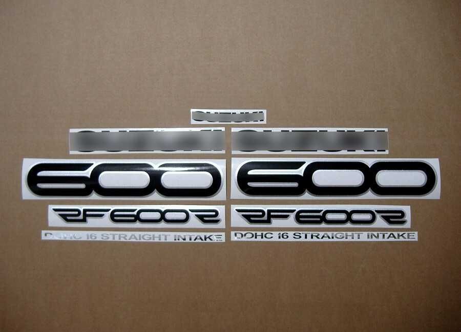 Стикери Сузуки RF 600/900 РФ 1994г.-1997г. лепенки Suzuki rf600 rf900