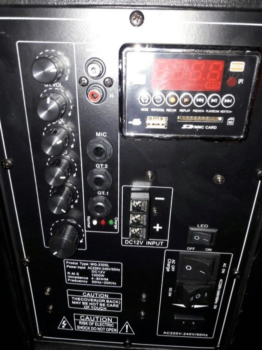 Караоке колона Ф15 лукс оригинална 19.5кг супер КАЧЕСТВО.