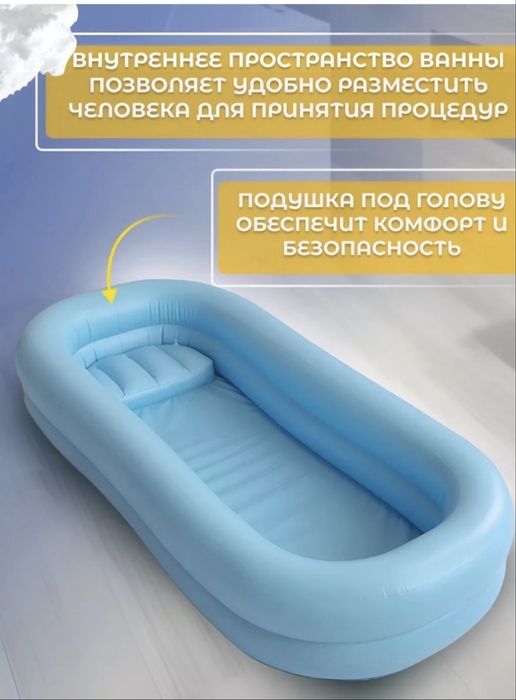 Продам надувную ванну для лежачих больных