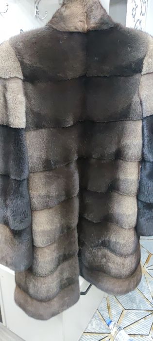 Натуральная норковая шуба