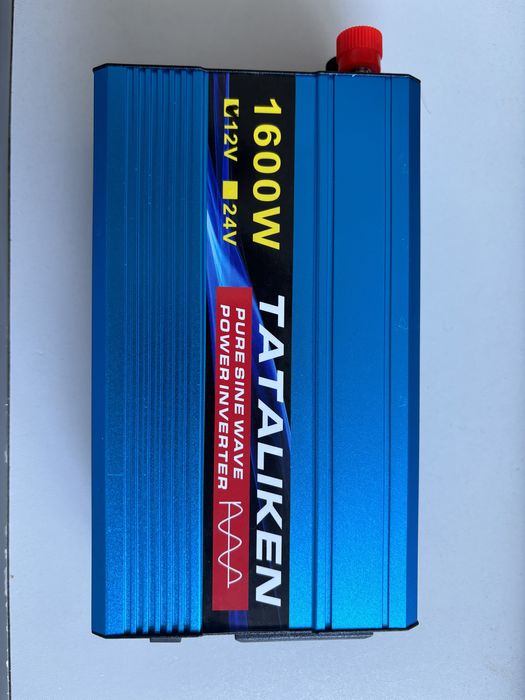 Инвертор Пълна Синусоида 1600W 12V - 220v НОВ