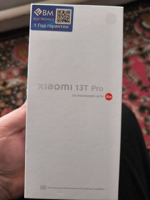 Xiomi 13T Pro Black 12GB 256GB ROM