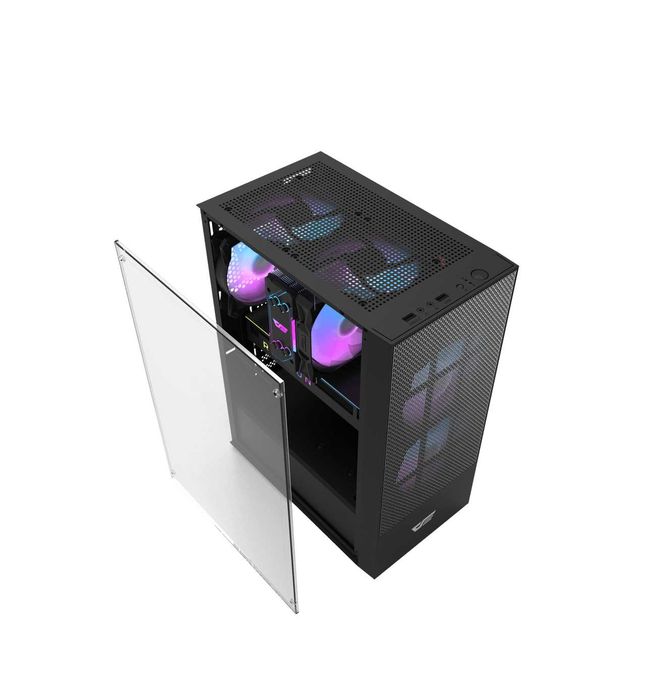 ' Корпус для ПК darkFlash A290 BLACK (ATX, 3x Fans)