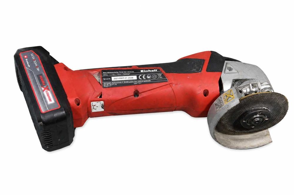 Polizor unghiular cu acumulator Einhell TE-AG 18115 Li