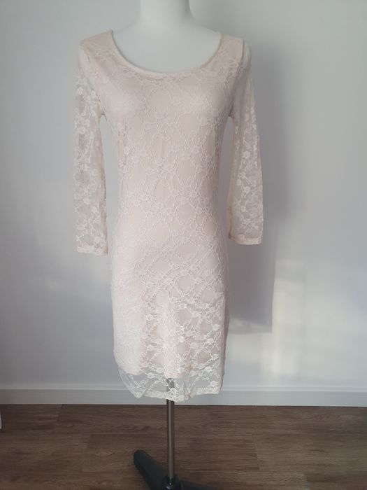 Rochie crem H&M 36