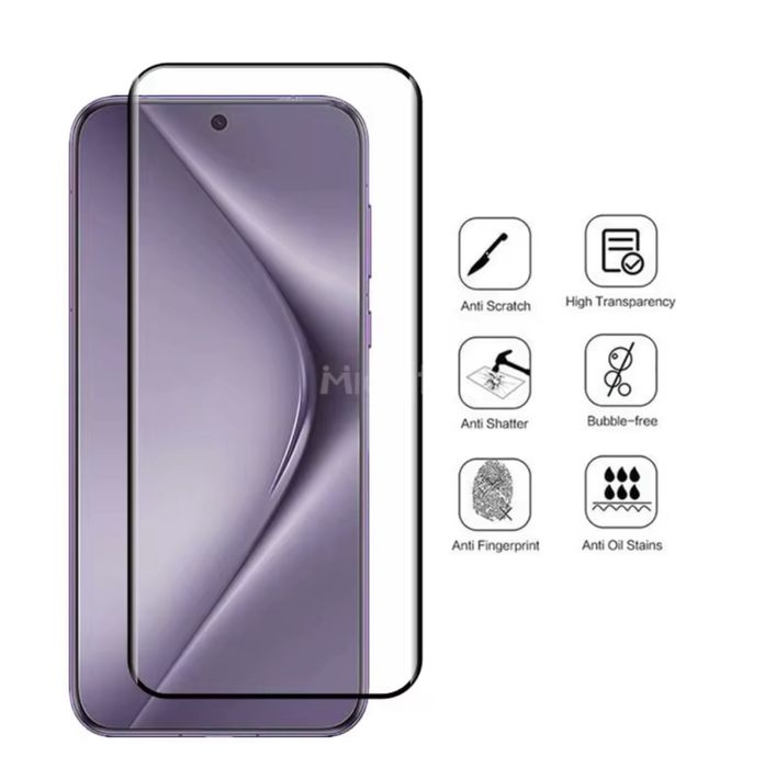 Folie sticla curbata 5D FULL GLUE pentru Huawei Pura 70 Pro 4G