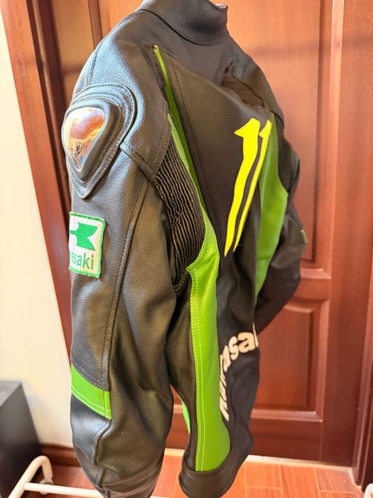 Geaca moto din piele marimea S