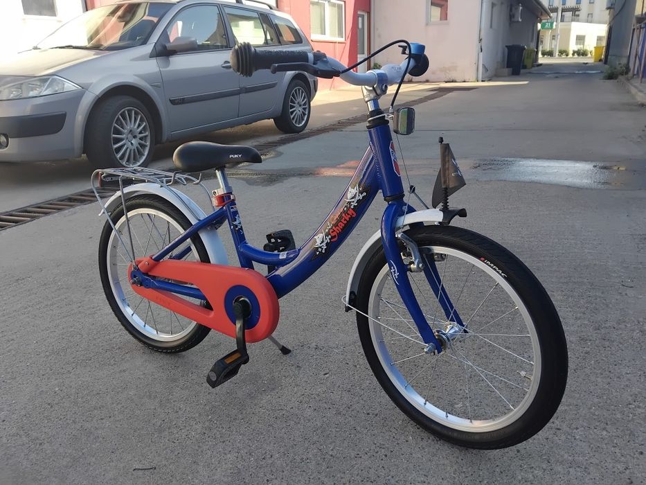 Vând bicicleta puky din aluminiu pentru copii