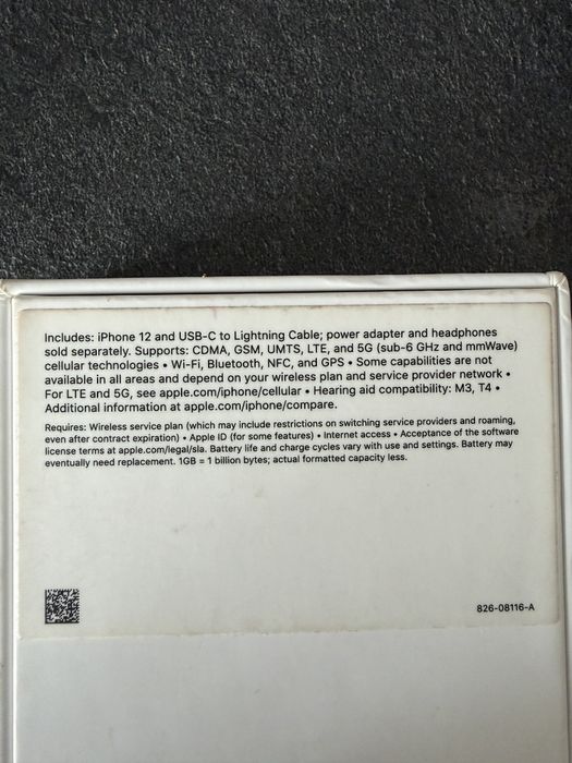 IPhone 12 128gb белый