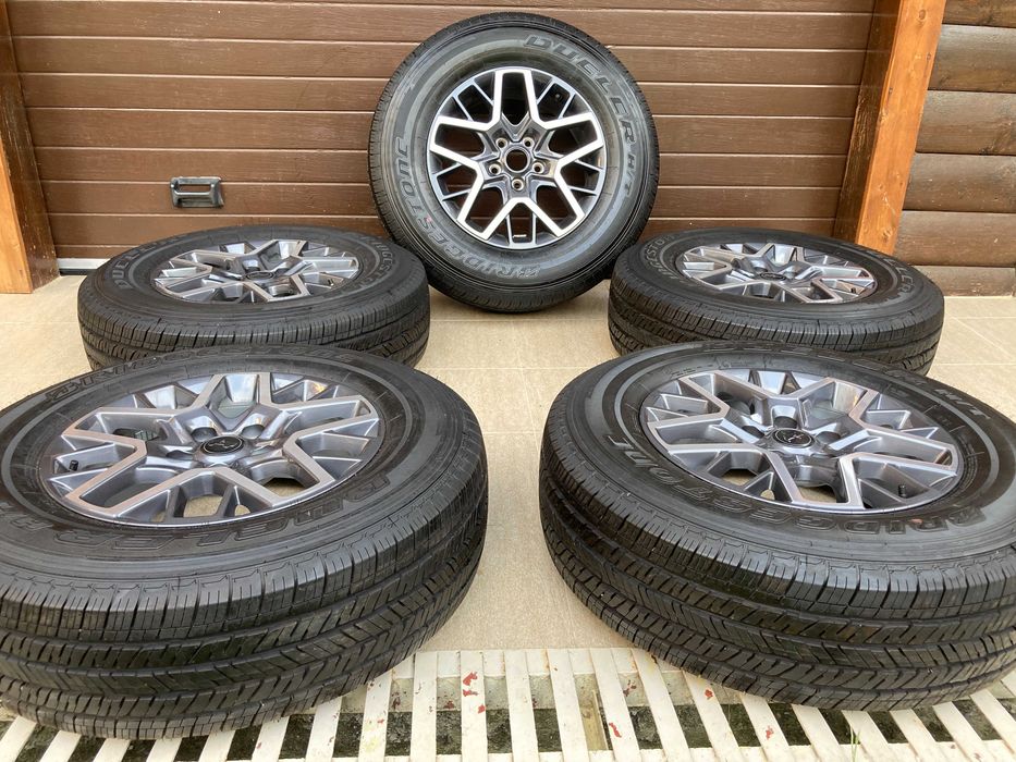 5 x Jante noi Jeep Wrangler R18 + Bridgestone noi 255/70R18 - (5x127)