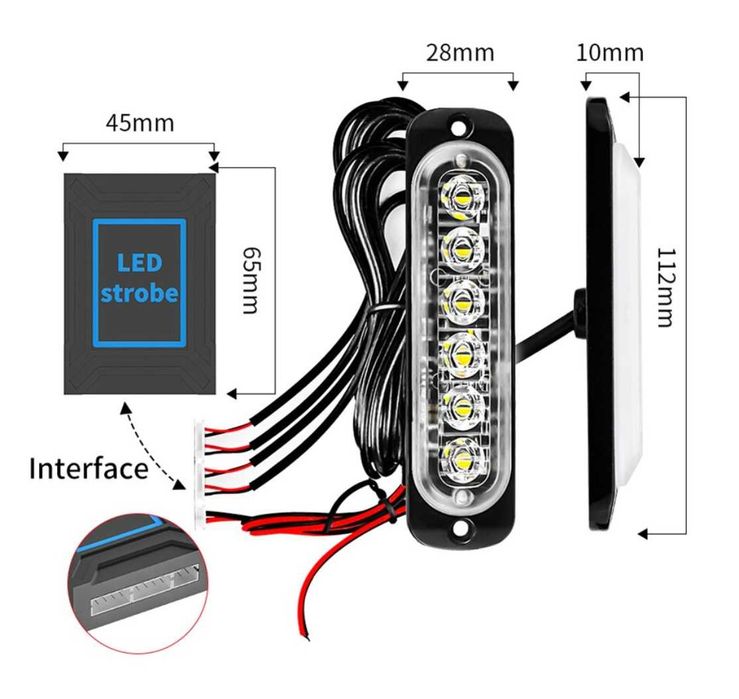 Светкавица за пътна помощ или извънгабаритен товар