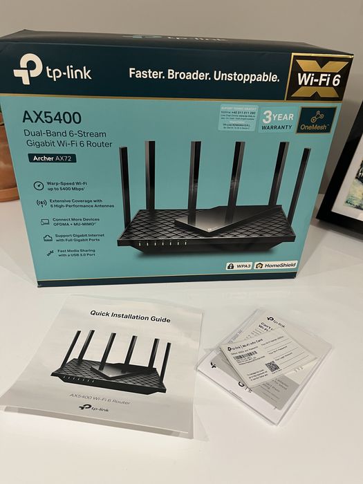 Router Wireless TP-Link Archer AX72, AX5400
