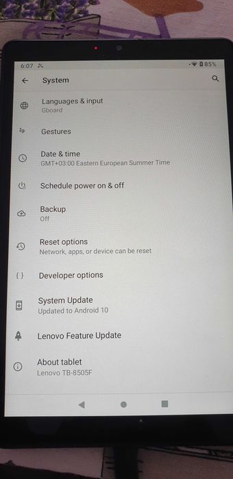 Tablet Lenovo Tab m8