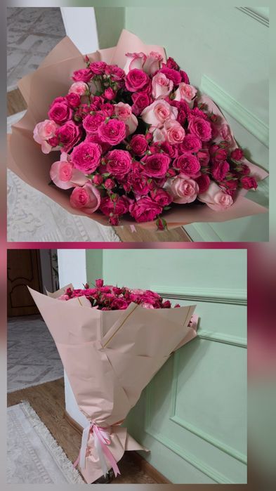 Свежие букеты продается