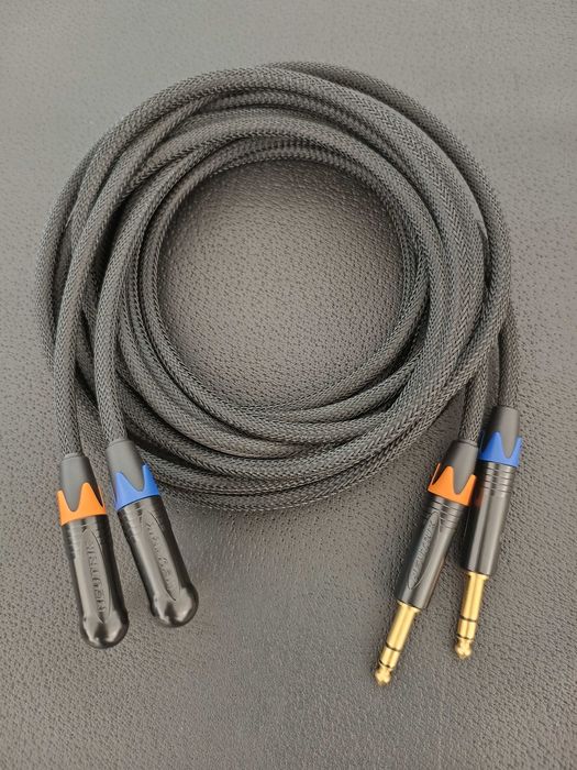 Cablu Audio Profesional Canare cu conector Neutrik Jack 6.3 mm TRS