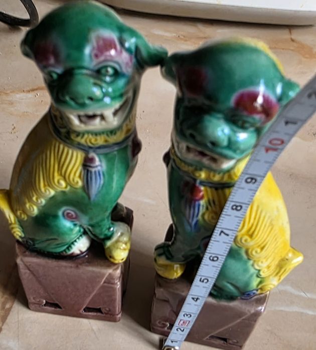 Statuete vintage China Foo Dogs