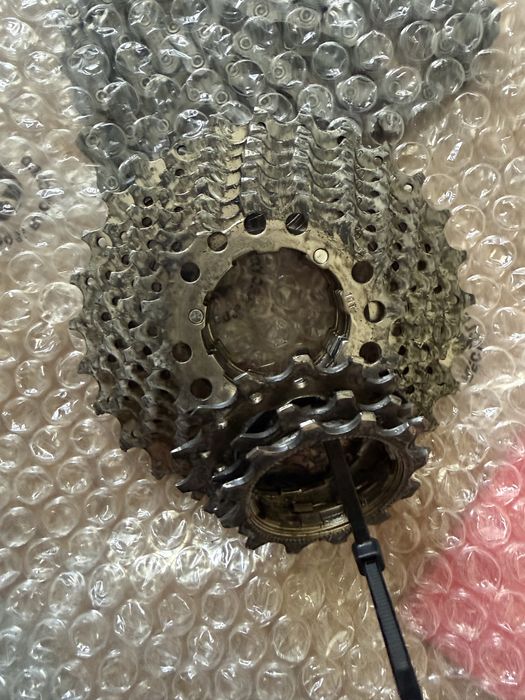 Piese bicicleta, roata spate, sa gel decathlon, foaie sram