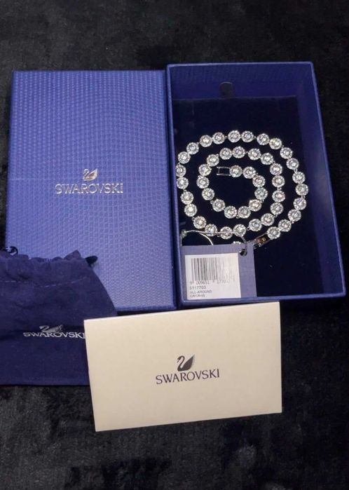 Set Swarowski Angelic : Colier, Bratara si Cercei : Noi, cu toate acesoriile