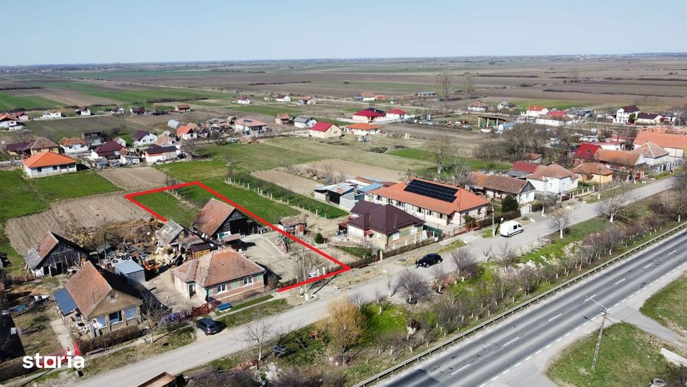 Teren intravilan 1.400 mp, ideal pentru constructia unei case