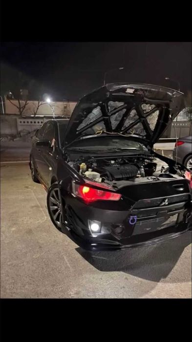 GT бампер на Mitsubishi Lancer X (10)
