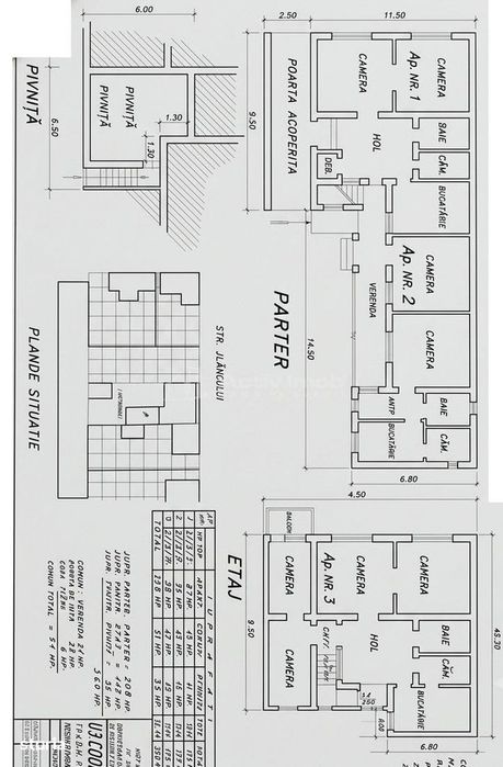 Imobil cu 3 apartamente - 270 mp construiti - langa Palatul Baroc – lo