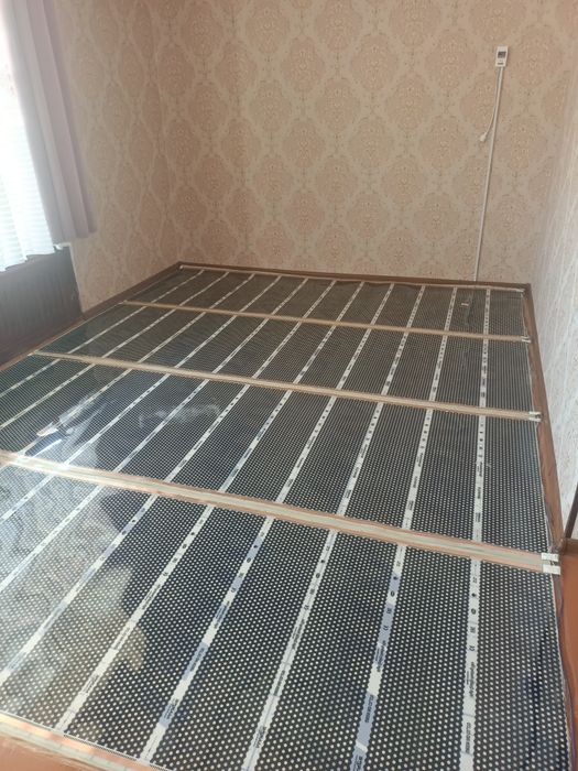Установка электрический теплый пол под ключ