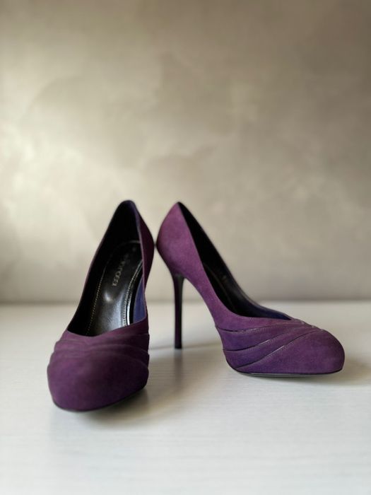 Замшевые туфли Sergio Rossi