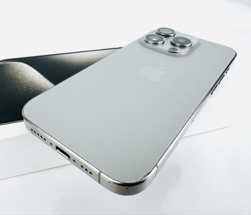 Apple iPhone 15 Pro 256GB Natural Titanium Перфектен! Гаранция!