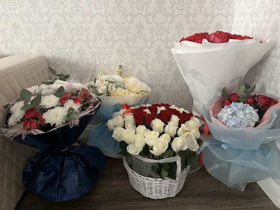 Цветы купленные вчера