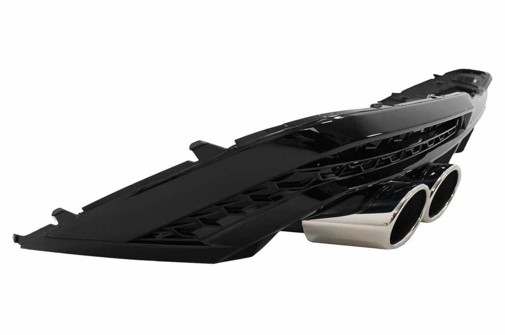 Difuzor Bara Spate Audi A5 F5 Facelift S-Line (2020-up) Negru Lucios