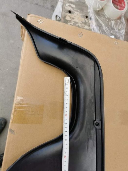 Difuzor bara spate M-Pachet BMW E60 cu evac. dubla