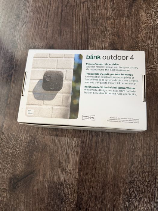 Blink outdoor 4 cameras +Sync module