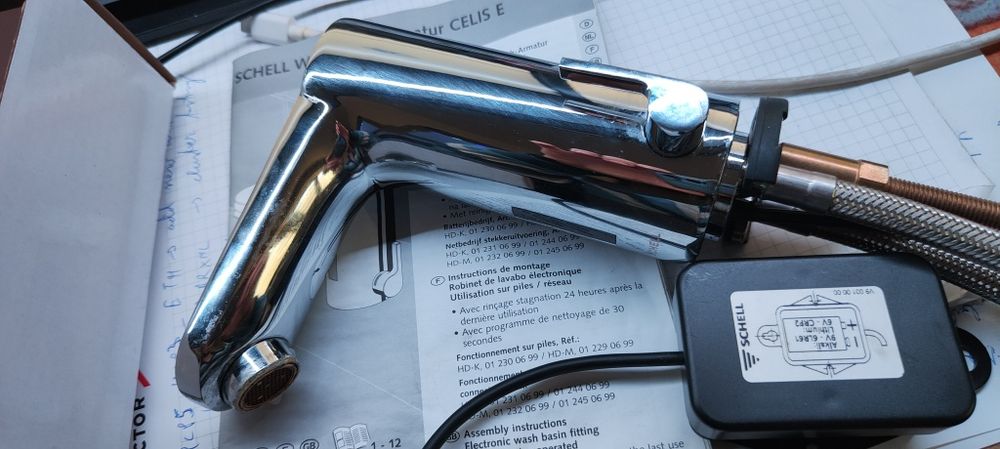 Bateria chiuveta automata