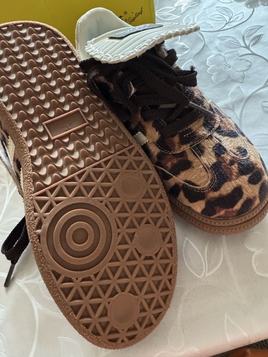 Кеды женские леопард