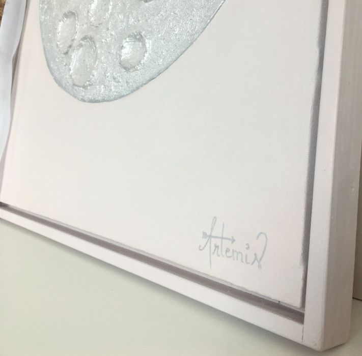 Lucrare de arta abstracta Full moon