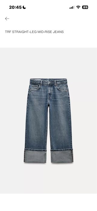 Сини дънки Zara 32 размерю