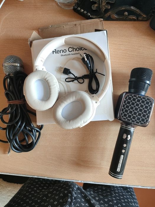 Микрофоны и наушники продам