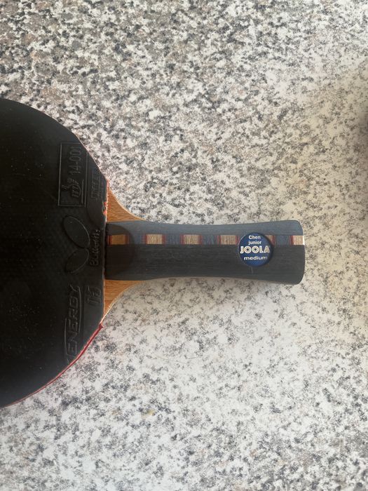 Paleta tenis de masa Joola Chen junior medium + Butterfly Tenergy 05