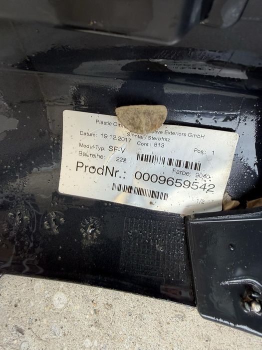 Предна броня от Мерцедес W222 S560