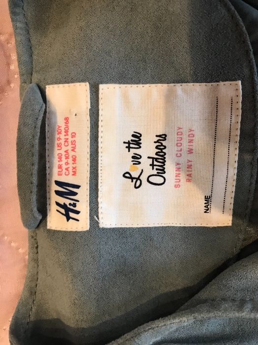 Детско велурено яке H&M