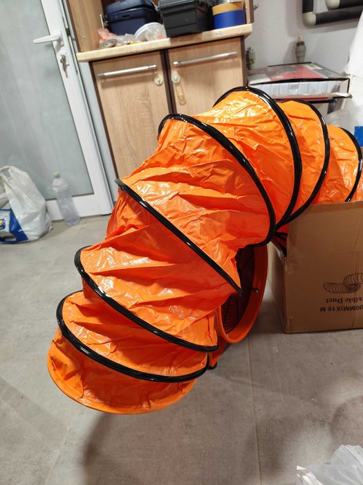 Vevor строителен вентилатор за отвеждане на прах