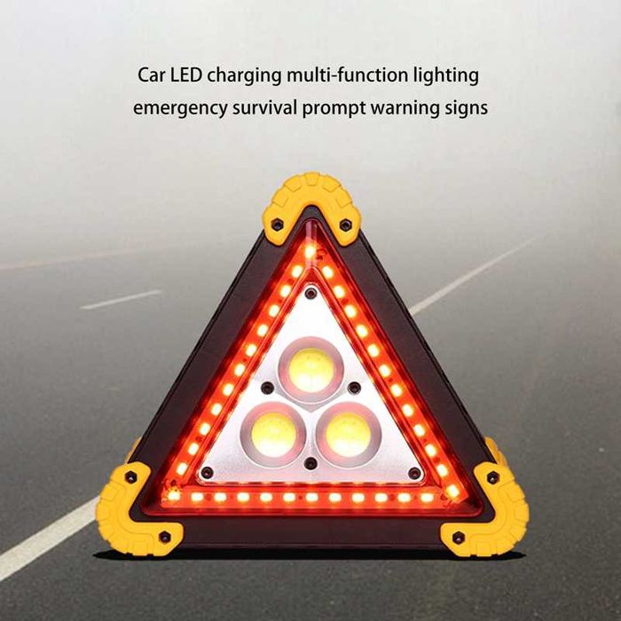 Осветление за кола LED лед предупредителна светлина Къмпинг на открито