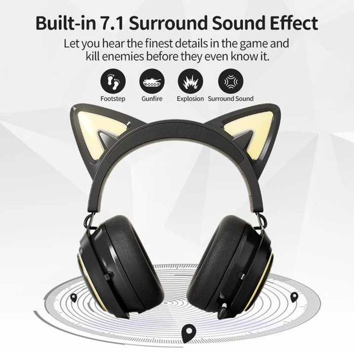 Висококачествени геймърски слушалки SOMIC GS510