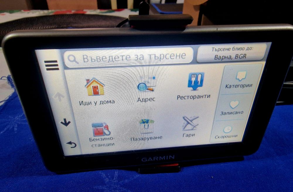 GPS 5" Garmin Nuvi 150LMT EU BG доживотни карти+подарък 32GB microSD