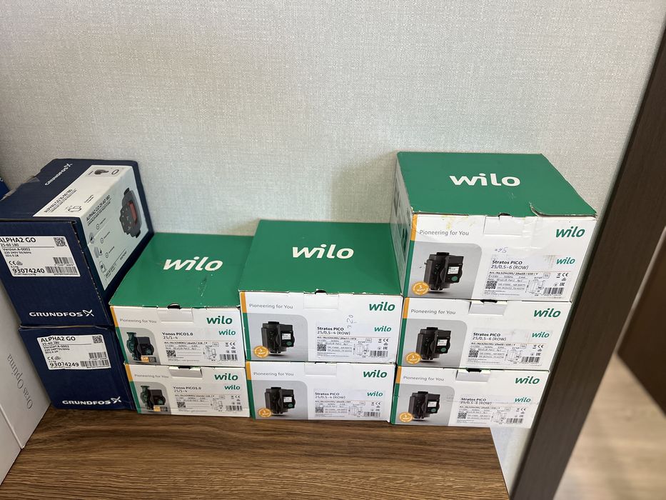 Pompe de circulare Wilo si Grundfos-Sigilate