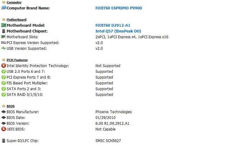Placa De Baza Fujitsu Esprimo P9900,Celsius W280,4xDDR3,Socket 1156