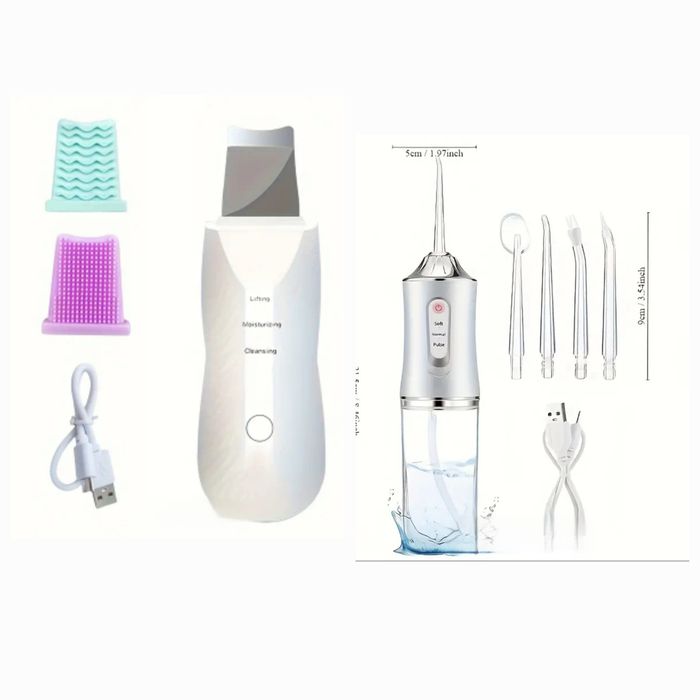 Електрически скраб/черни точки и орален иригатор