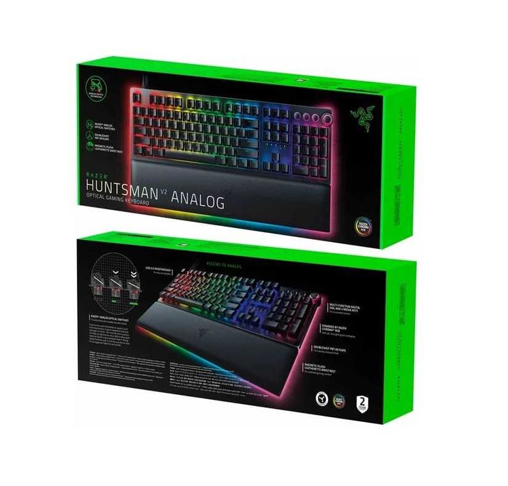 ^ Рассрочка на игровую клавиатуру RAZER HUNTSMAN V2 ANALOG