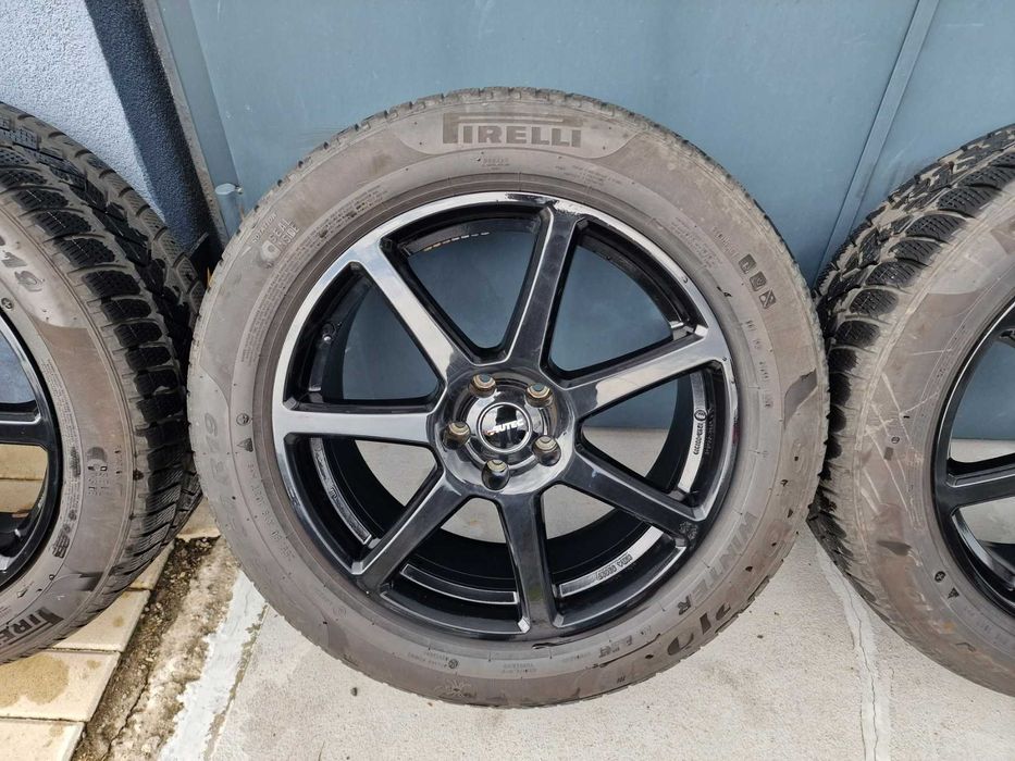 Джанти AUTEC TALLIN 19" 5x112 8.0JET45 Black + зимни гуми БОНУС